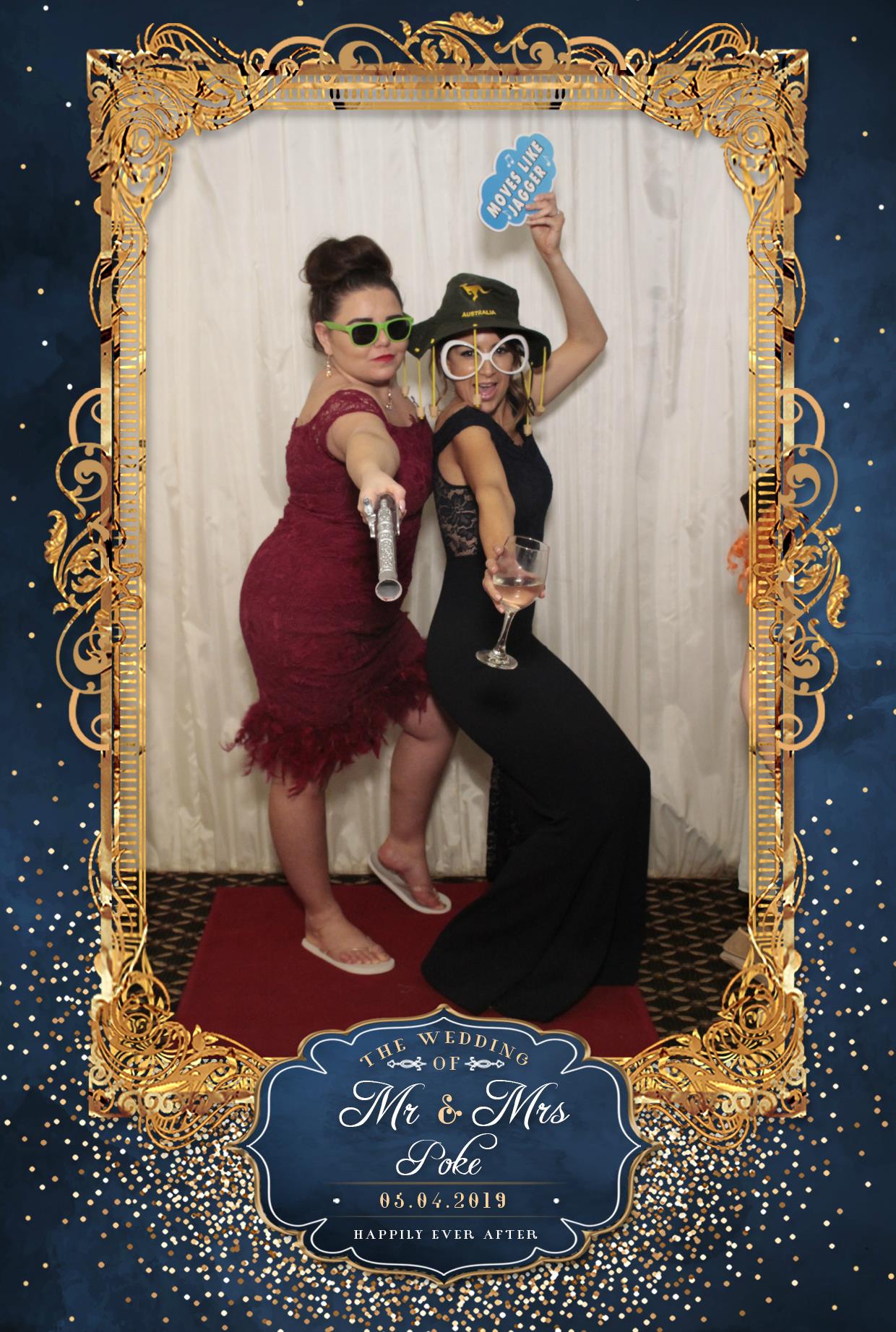 Mr & Mrs Poke | View more photos from the event at gallery.myphotoboothexperience.co.uk/u/MyPhotoBoothExperienceLtd/Mr-Mrs-Poke